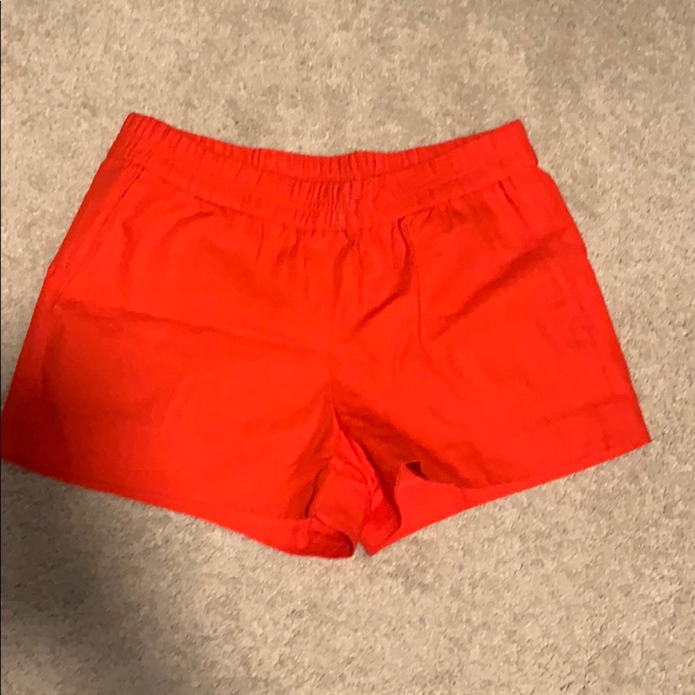 Red JCrew Shorts